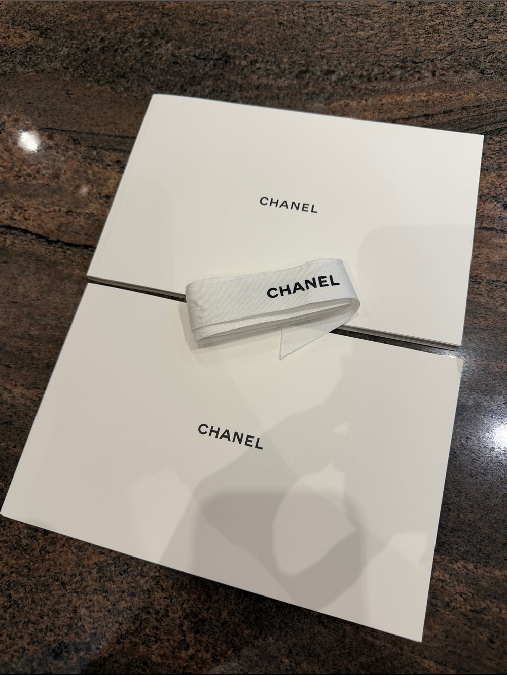 Chanel Book, Booklet w Cloth & Ribbon